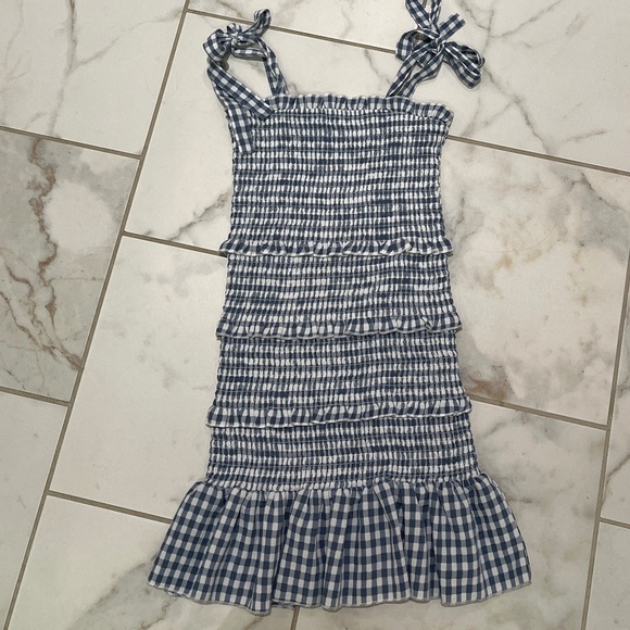 KatieJ NYC Girl's Evan Smocked Dress Size M (10) - Picture 1 of 3